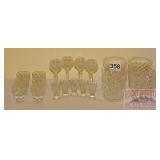 Asst. Cut & Lead Crystal Bar Ware. Asst. Cut & Lead Crystal Bar Ware.