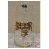 Glass 'Beer' 9' Pitcher Glass 'Beer' 9' Pitcher
