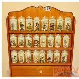 Fantastic 24 PC Hummel Spice Jar Set.