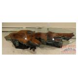 Fantastic Large Burled Wood Coffee Table. Fantastic Large Burled Wood Coffee Table.