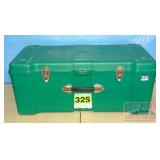 Green Storage Tub W/ Lid.