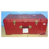 Red Storage Tub W/ Lid. Red Storage Tub W/ Lid.