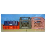 2 Milk Crates & 2 Pop Crates. 2 Milk Crates & 2 Pop Crates.