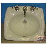 Surface Mount Sink W/ Nice Faucets. Surface Mount Sink W/ Nice Faucets.