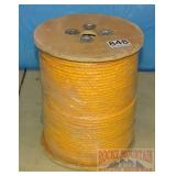 New Spool Yellow Poly Rope, 1/4'X600'. New Spool Yellow Poly Rope, 1/4'X600'.
