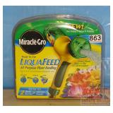 New Miracle Gro Liqui-Feed Flower Food.