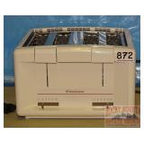Toastmaster White 4 Sot Toaster. Toastmaster White 4 Sot Toaster.