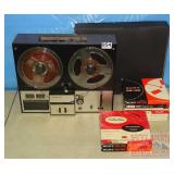 Sony TC-350 Reel-to Reel & Tapes.