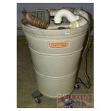 Large Craftsman Shop Vac, Crack in Container. Large Craftsman Shop Vac, Crack in Container.