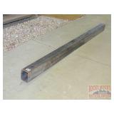 3'X4' Steel Square Tubing, 72' long. 3'X4' Steel Square Tubing, 72' long.