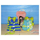 5 Asst. Infant Life Jackets.