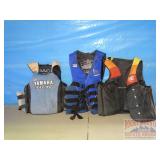 3 Extra Large Life Jackets. 3 Extra Large Life Jackets.