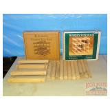 Asst. Wooden Wine Racks. Asst. Wooden Wine Racks.