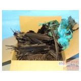 Large Box of Asst. Feathers.