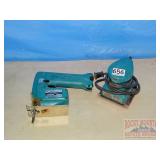 Makita Palm Sander & Jigsaw W/ No Batter. Makita Palm Sander & Jigsaw W/ No Batter.