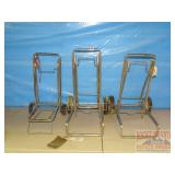 3 Folding Luggage Carts. 3 Folding Luggage Carts.