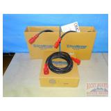 3 New OMC Boating Instrument Cable Extensions.