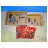 Large Assortment of Allen Wrenches.