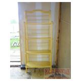Maple Finish Shelf. 71X30X14. Maple Finish Shelf. 71X30X14.