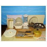 Hamilton Beach Blender, Cutting Boards Tray & More Hamilton Beach Blender, Cutting Boards Tray & More