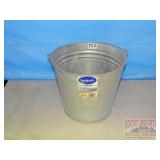 Galvanized Bucket. Galvanized Bucket.