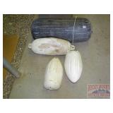 4 Asst. Boat Fenders. 4 Asst. Boat Fenders.