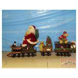 Neat Karen Didion 3 Piece Santa Train Set.