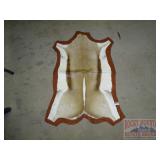 Tanned Elk Hide. 65'X48'. Tanned Elk Hide. 65'X48'.