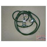 HD Green Lockable Power Cord.