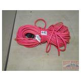 Pink 100' Extension Cord. Pink 100' Extension Cord.
