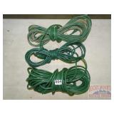 3 Asst. Green Extension Cords. 3 Asst. Green Extension Cords.