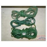 3 Asst. Green Extension Cords.