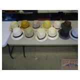 13 Assorted Men's Hats. 13 Assorted Men's Hats.