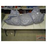 Large Grey Tarp. Large Grey Tarp.