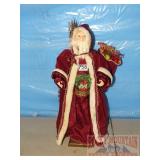 21' Santa W/ Large Bag of Fruit. 21' Santa W/ Large Bag of Fruit.