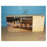 Holographic Snow Flake Lawn Stakes. Holographic Snow Flake Lawn Stakes.