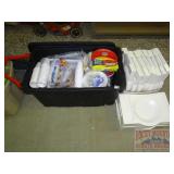 Asst. Blankets in 54 Gal. Storage Tote. Asst. Blankets in 54 Gal. Storage Tote.