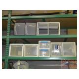 5 Asst. Plastic Organizers & 1 Frame.