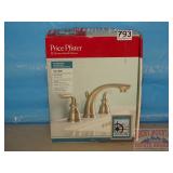 Price Pfister Satin Nickel Faucet Set.