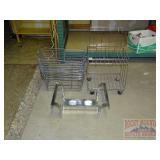 Asst. Chafing Dish Stands & Rolling Rack. Asst. Chafing Dish Stands & Rolling Rack.