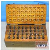 Cool Vintage Alphabet & Number Punch Set.