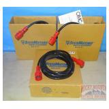 3 New OMC Boating Instrument Cable Extensions.