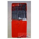 Nice Drill Index in Red Metal Case. Nice Drill Index in Red Metal Case.