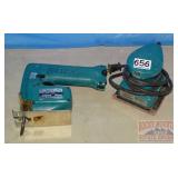 Makita Palm Sander & Jigsaw W/ No Batter. Makita Palm Sander & Jigsaw W/ No Batter.