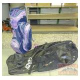 Purple Diva Golf Bag & Travel Bag. Purple Diva Golf Bag & Travel Bag.