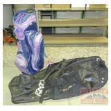 Purple Diva Golf Bag & Travel Bag.