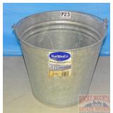 Galvanized Bucket. Galvanized Bucket.