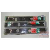 3 New 20' Lawn Mower Blades. 3 New 20' Lawn Mower Blades.