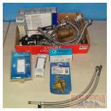 Asst. New Plumbing & Electrical Items. Asst. New Plumbing & Electrical Items.