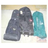 Samsonite & 2 Other Traveling Golf Bags.